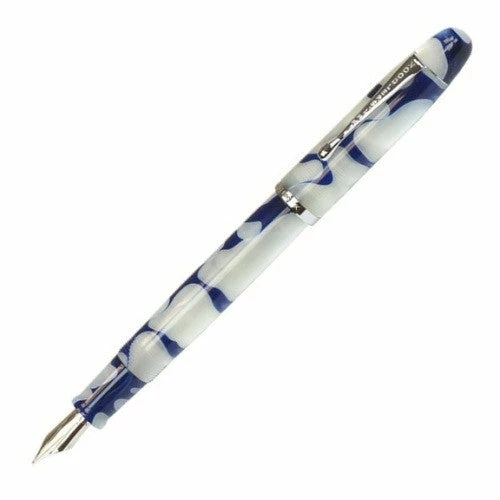 Noodlers Neponset Acrylic Fountain Pen - Ghostly Lapis #12074