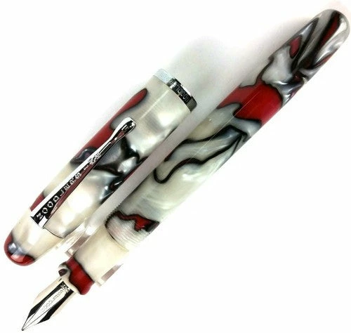 Noodlers Neponset Acrylic Fountain Pen - Arctic Coral #12087