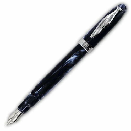 Noodlers Ahab Flex Fountain Pen - Ivory Darkness #15028
