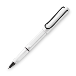Lamy Safari Retro Edition Rollerball Pen, White & Black