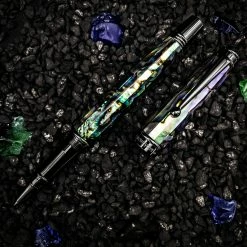 Monteverde Invincia Limited Edition Abalone Shell Rollerball Pen, Gunmetal Trim
