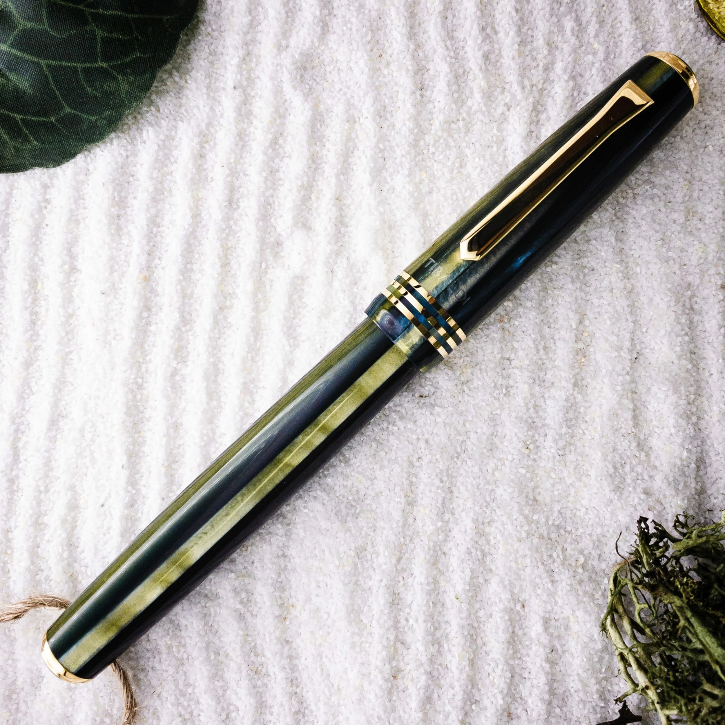 Tibaldi N60 Retro Zest Fountain Pen, Gold Trim - Image 2