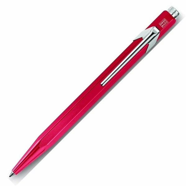 Caran D'Ache 849 Metal-X Ballpoint Pen Ruby Red #849.280