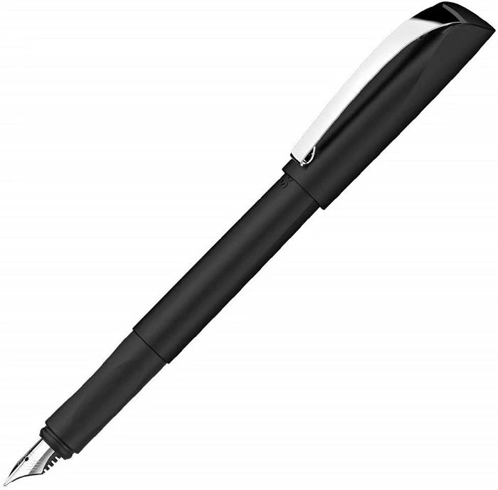 Schneider® Schneider Coed Shiny Fountain Pen, Spider Black, Medium Point