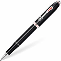 Cross® Cross Townsend Ferrari Rollerball Pen, Gloss Black & Chrome