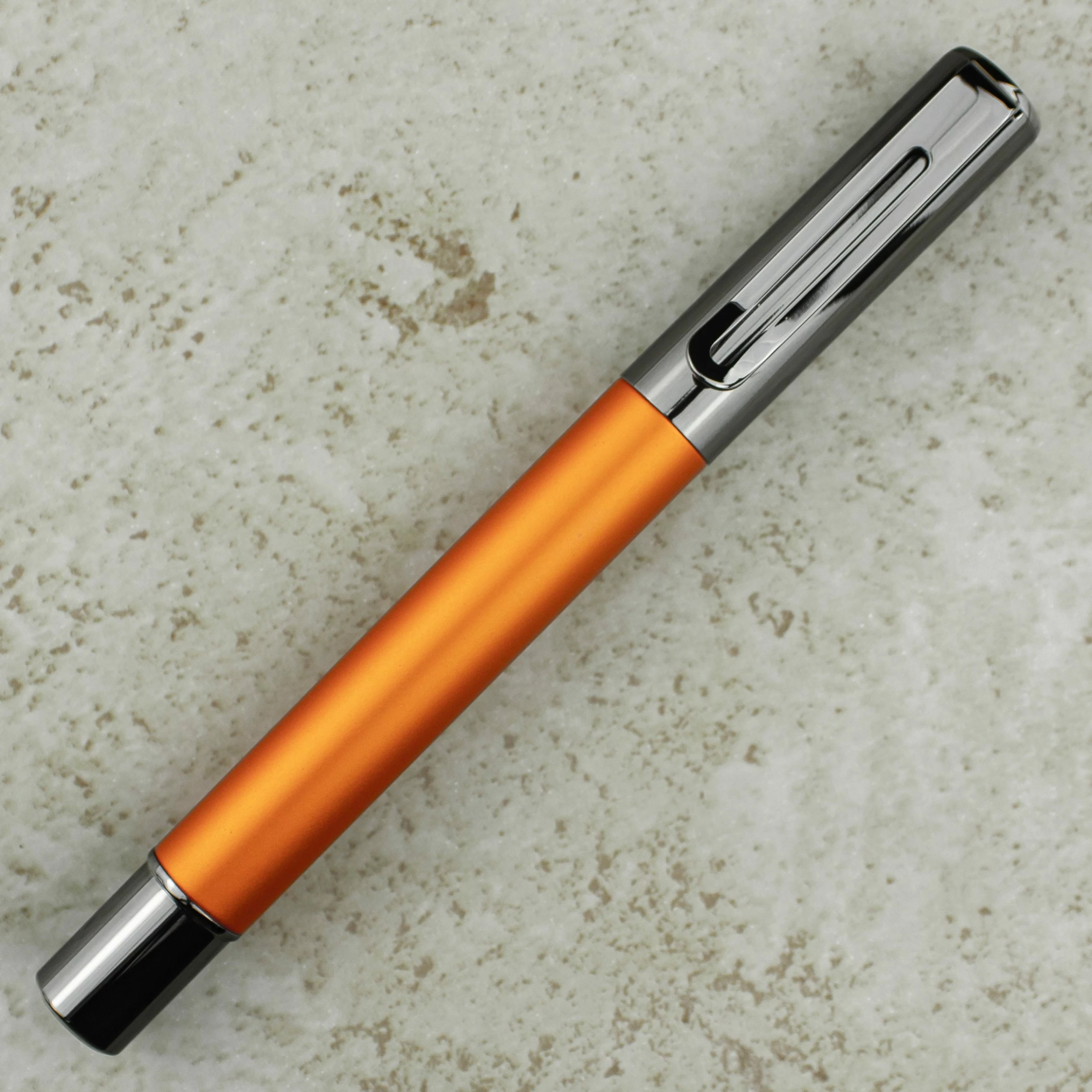 Monteverde Ritma Special Edition Fountain Pen, Anodized Orange - Image 2
