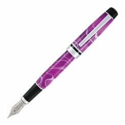 Monteverde Prima Fountain Pen, Purple Swirl