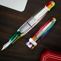 Stipula Etruria Prisma Di Luce Rainbow Limited Edition Fountain Pen, V-Flex Nib