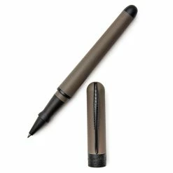 Pineider Avatar UR Matte Rollerball Pen, Stone