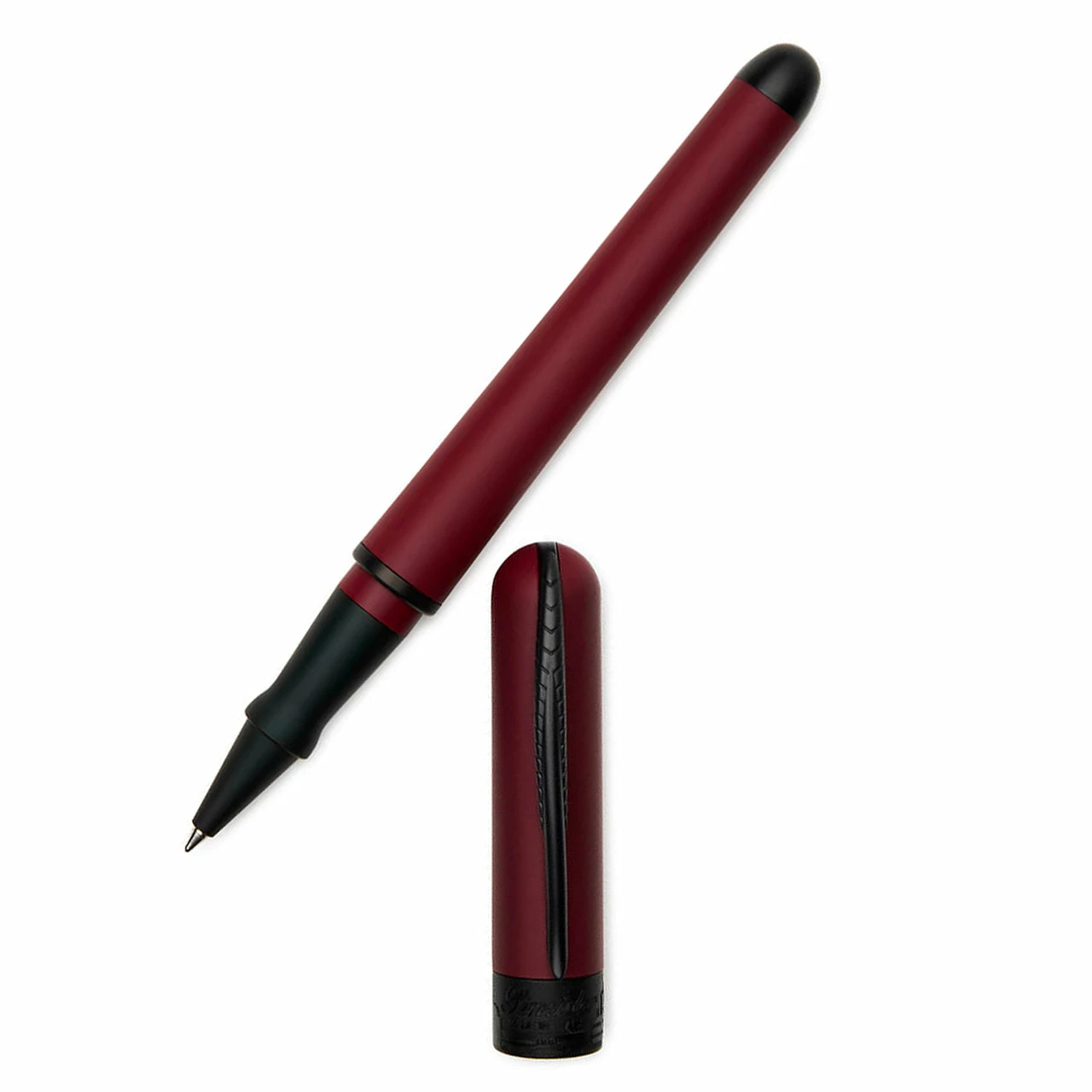 Pineider Avatar UR Matte Rollerball Pen, Black Cherry