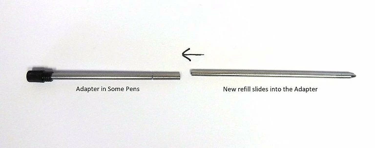 Genuine Schmidt 635 Pen Refills For Swarovski Crystalline Ballpoint Pens - Image 2
