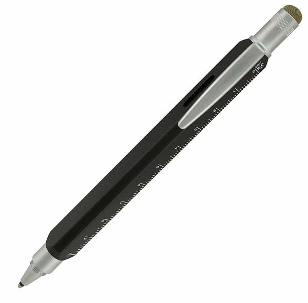 Monteverde Tool 60 Ballpoint Pen & Stylus, Midnight Black