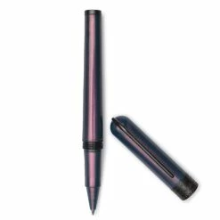 Pineider Metropolis Rollerball Pen, Purple Grey