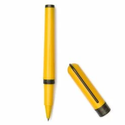 Pineider Metropolis Rollerball Pen, Yellow