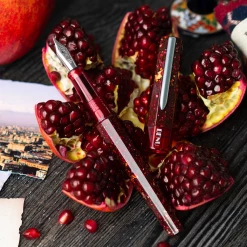 Benu Euphoria Armenian Limited Edition Fountain Pen, Pomegranate Wine