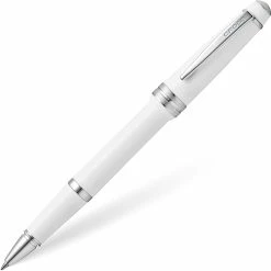 Cross® Cross Bailey Light Rollerball Pen, Polished White & Chrome
