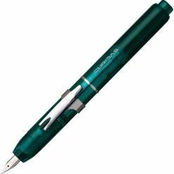 Platinum Curidas Retractable Fountain Pen, Green
