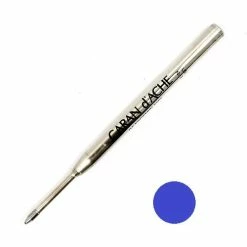 Caran D'Ache Goliath Ballpoint Pen Refills, Blue Bold