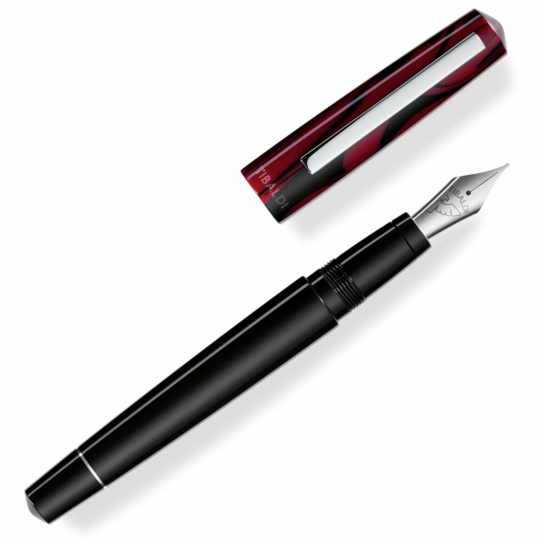 Tibaldi Infrangibile Mauve Red Fountain Pen