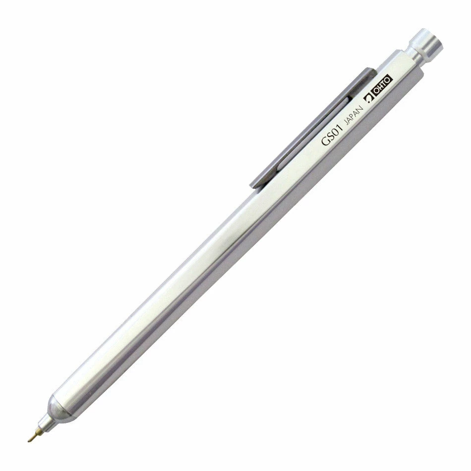 Ohto Horizon GS01 Ballpoint Pen, Silver