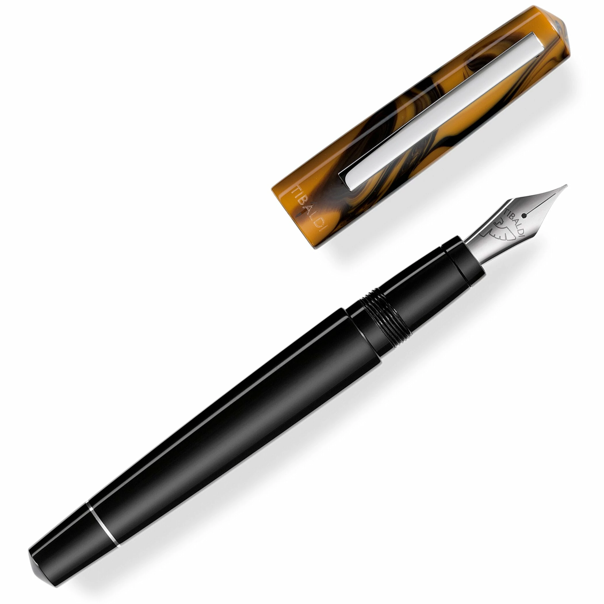 Tibaldi Infrangibile Chrome Yellow Fountain Pen