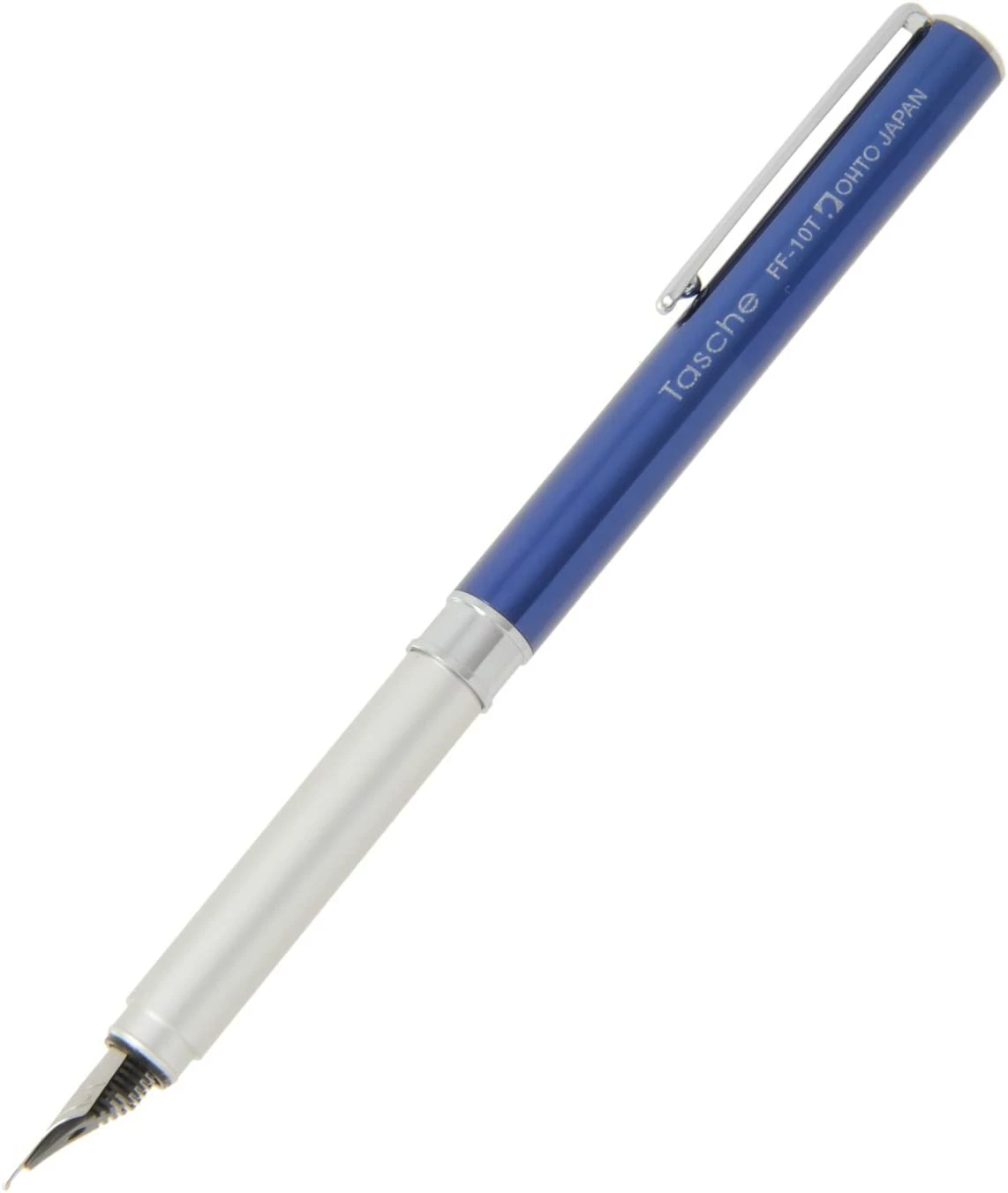 Ohto Tasche Pocket Fountain Pen, Blue - Image 2