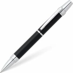 Cross® Cross Nile Ballpoint Pen, Matte Black & Chrome
