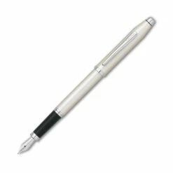 Cross® Cross Century II Fountain Pen, Pearlescent White & Chrome, Medium Nib