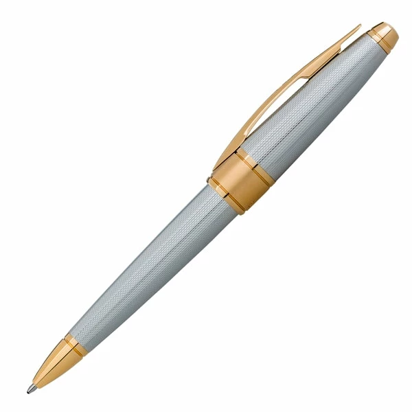Cross® Cross Apogee Ballpoint Pen, Medalist Chrome & Gold, New, #AT0122-4