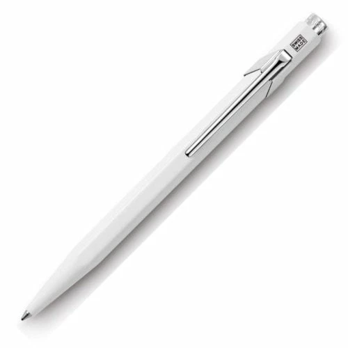 Caran D'Ache 849 Ballpoint Pen Metal White #849.001
