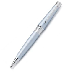 Cross® Cross Beverly Ballpoint Pen, Light Blue & Chrome