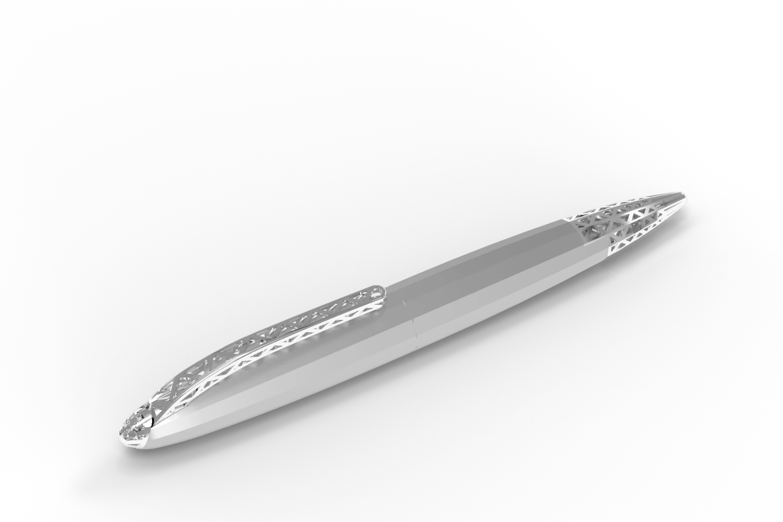 Diplomat Limited Edition Zepp Fountain Pen, Chrome - Image 2