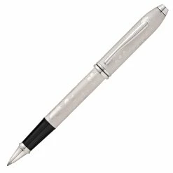 Cross® Cross Townsend Limited Edition Cherry Blossom Rollerball Pen, Brushed Platinum