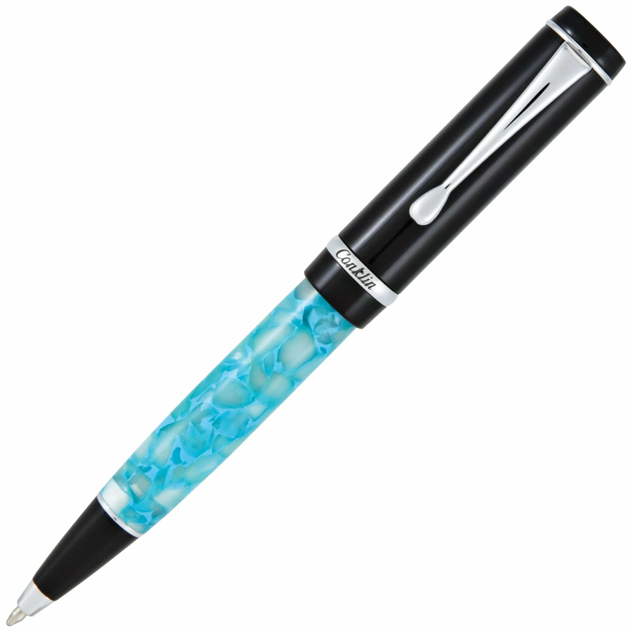 Conklin Duragraph Ballpoint Pen, Turquoise Nights