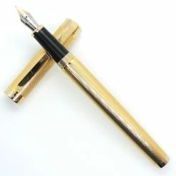 Jinhao 155 Gold Lacquered Fountain Pen, Fine Nib