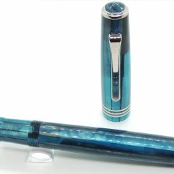 Tibaldi N60 Limited Edition Fountain Pen, Bora Bora, Palladium Trim