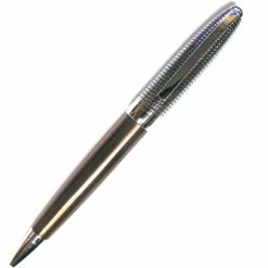 Cross® Cross Revere Ballpoint Pen, Tuxedo Cross Grid Brown & Chrome
