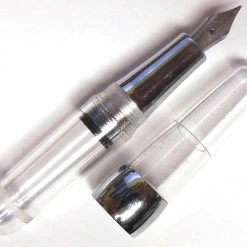 Stipula Passaporto Superleggera Eyedropped Fountain Pen, Clear, Fine Nib