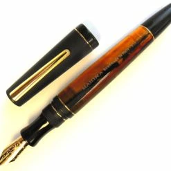Maiora Impronte, Black & Orange, Slim Fountain Pen