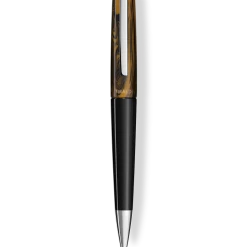 Tibaldi Infrangibile Chrome Yellow Ballpoint Pen