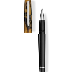 Tibaldi Infrangibile Chrome Yellow Rollerball Pen