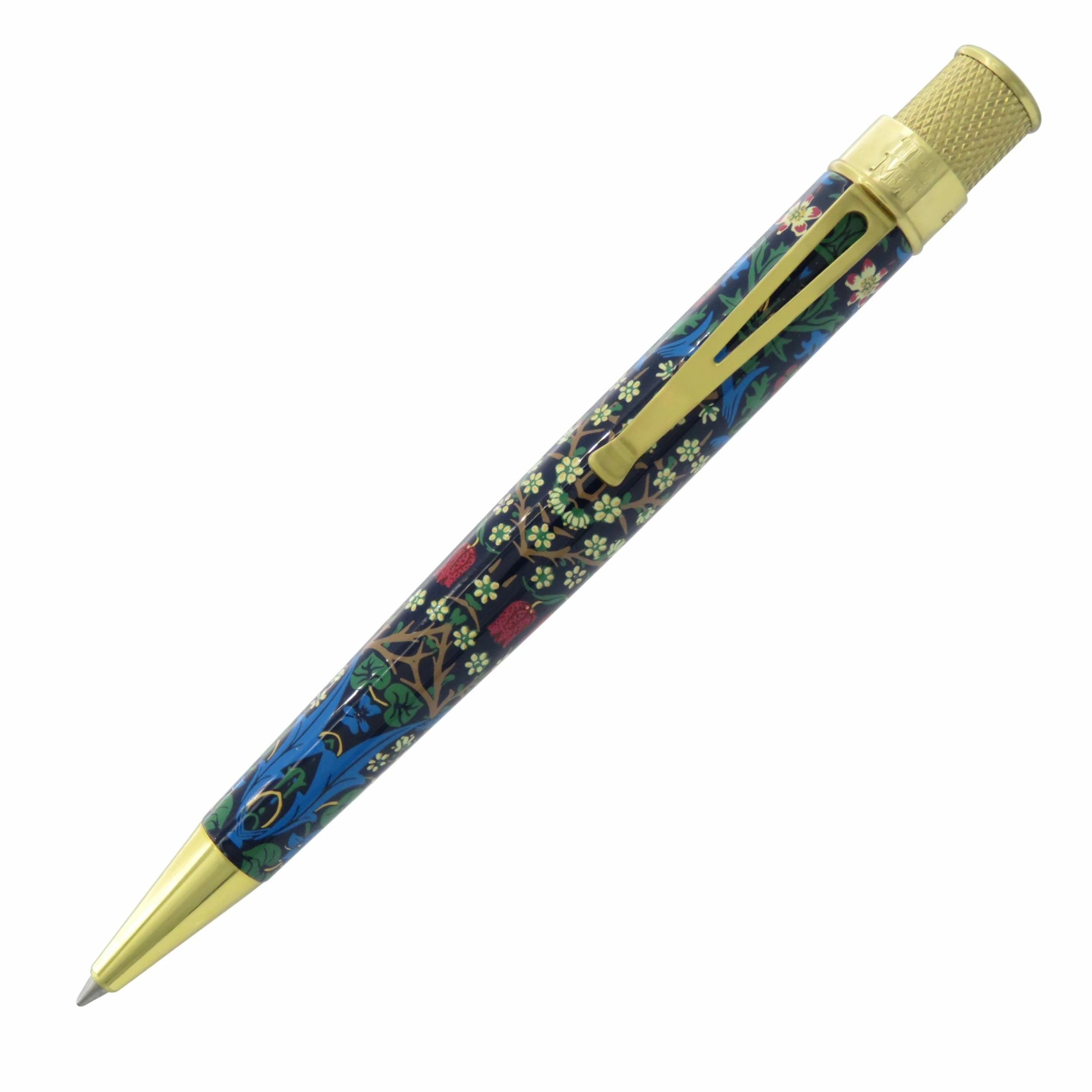 Retro 51 Metropolitan Museum Of Art Rollerball Pen, William Morris's Blackthorn