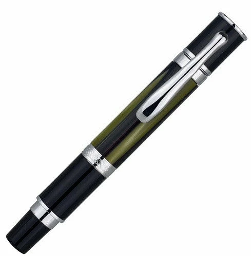 Monteverde Mini Jewelria Rollerball Pen - Green Stripe