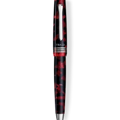 Tibaldi N60 Ruby Red Resin Ballpoint Pen