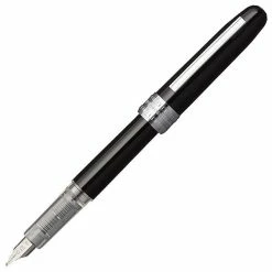 Platinum Plaisir Fountain Pen, Black Lacquer