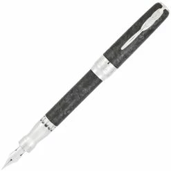 Pineider La Grande Bellezza Forged Carbon Fountain Pen, Medium Nib