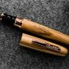 Conklin All American Limited Edition Olive Wood Fountain Pen, Rose Gold Trim