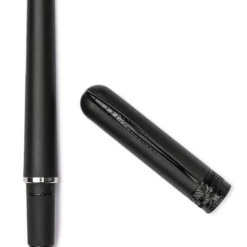 Pineider Avatar Rollerball Pen, Matte Black W/ Black Trim