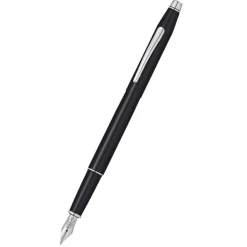 Cross® Cross Classic Century Fountain Pen, Black Lacquer, Medium Nib