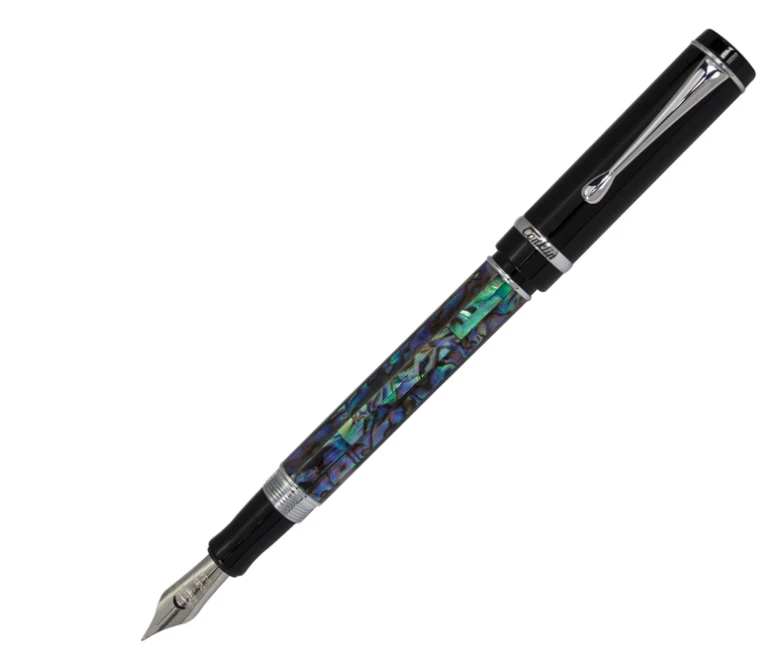 Conklin Duragraph Fountain Pen, Abalone Nights